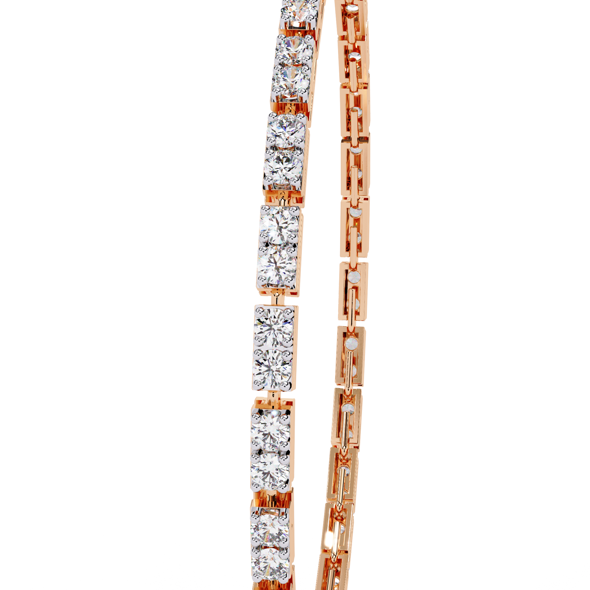 Solitairekart 2.3ct Timeless Natural Diamond Tennis Bracelet-HI Color, VS-SI Clarity
